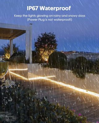 4.3 मिमी एड्रेस करने योग्य एलईडी लाइट स्ट्रिप श्रृंखला रंगीन घर प्रकाश व्यवस्था के लिए