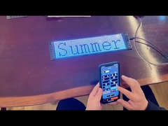 100 लाइफटाइम एलईडी फ्लेक्सिबल स्क्रीन जिसमें फ्लेक्सिबल डिस्प्ले और 16*96प्लस पिक्सेल आकार है